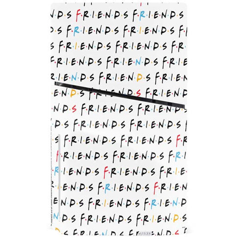 Warner Bros FRIENDS Pattern PS5 Slim Disk Bundle Skin