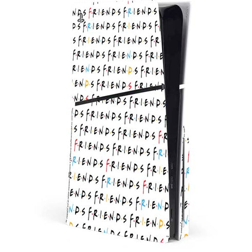 Warner Bros FRIENDS Pattern PS5 Slim Disk Console Skin