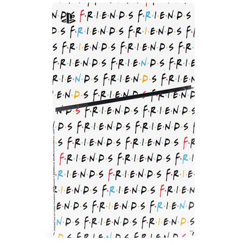 Warner Bros FRIENDS Pattern PS5 Slim Digital Edition Bundle Skin