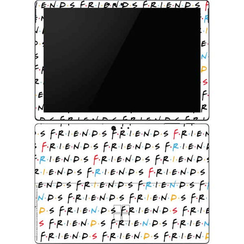 Warner Bros FRIENDS Pattern Surface Pro 6 Skin