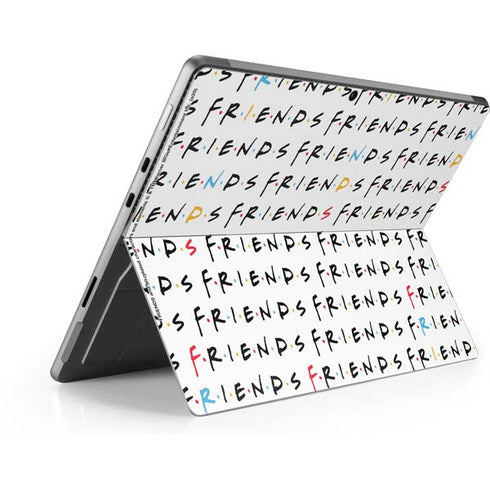 Warner Bros FRIENDS Pattern Surface Pro 8 Skin