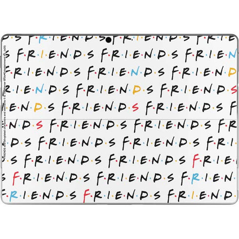 Warner Bros FRIENDS Pattern Surface Pro 9 Skin