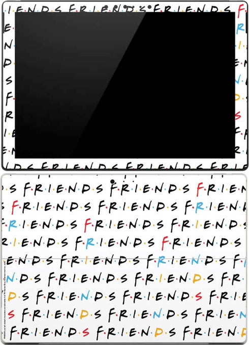 Warner Bros FRIENDS Pattern Surface Pro (2017) Skin