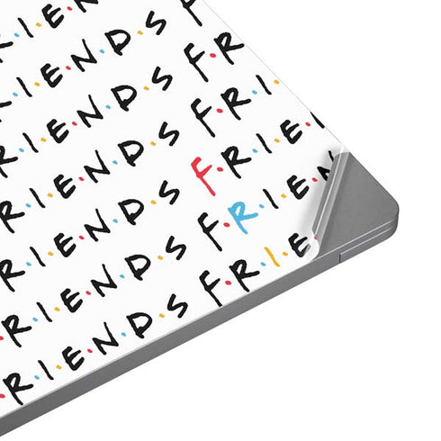 Warner Bros FRIENDS Pattern Universal Laptop 12in (9.8 x 6.8in) Skin