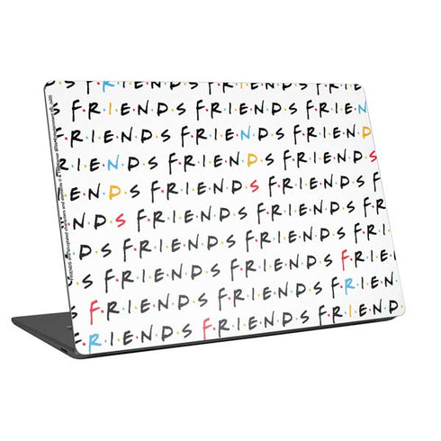 Warner Bros FRIENDS Pattern Universal Laptop 14in (11.4 x 8.2in) Skin