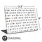 Warner Bros FRIENDS Pattern Universal Laptop 17in (13.8 x 10in) Skin