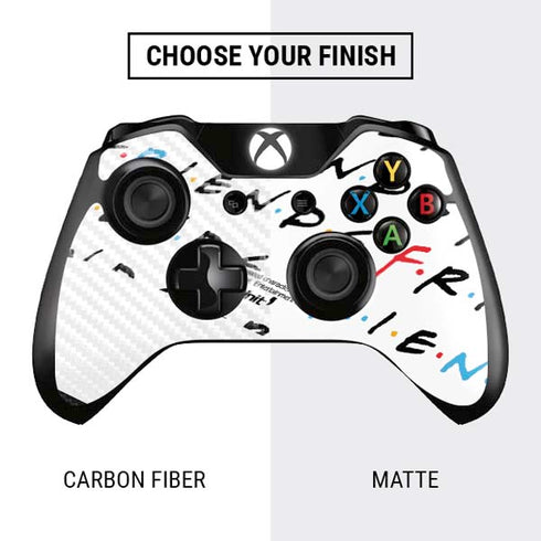 Warner Bros FRIENDS Pattern Xbox One Controller Skin