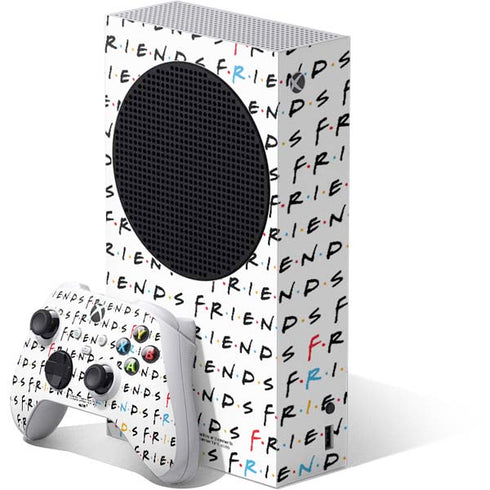 Warner Bros FRIENDS Pattern Xbox Series S Skins