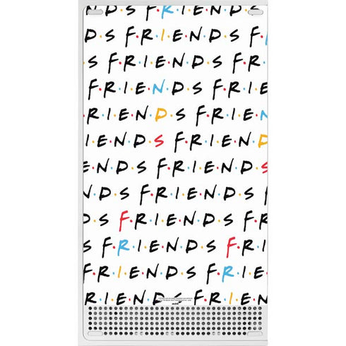 Warner Bros FRIENDS Pattern Xbox Series S Bundle Skin