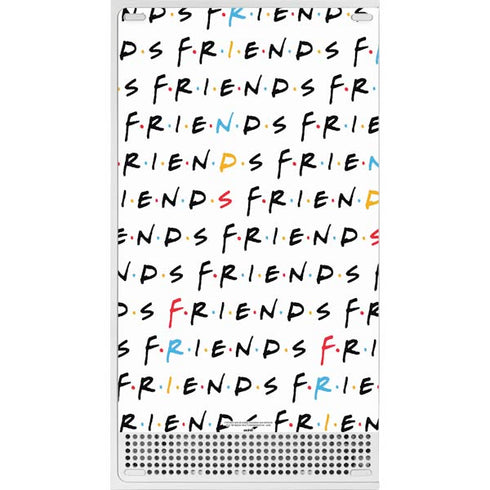 Warner Bros FRIENDS Pattern Xbox Series S Console Skin