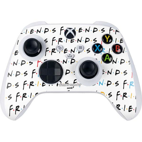 Warner Bros FRIENDS Pattern Xbox Series S Controller Skin