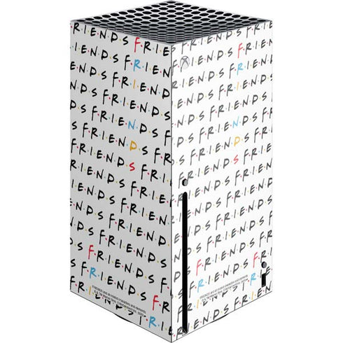 Warner Bros FRIENDS Pattern Xbox Series X Console Skin