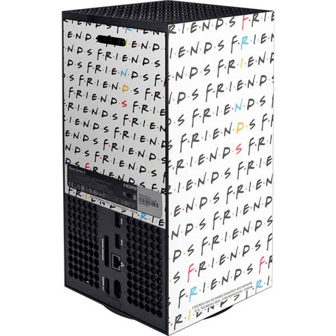 Warner Bros FRIENDS Pattern Xbox Series X Console Skin