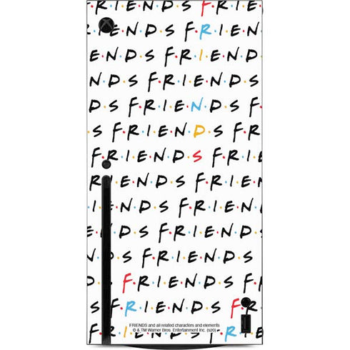 Warner Bros FRIENDS Pattern Xbox Series X Console Skin