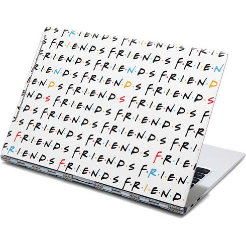 Warner Bros FRIENDS Pattern Yoga 910 2-in-1 14in Touch-Screen Skin