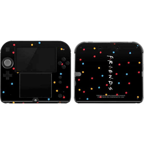 Warner Bros FRIENDS Polka Dots Nintendo 2DS Skin