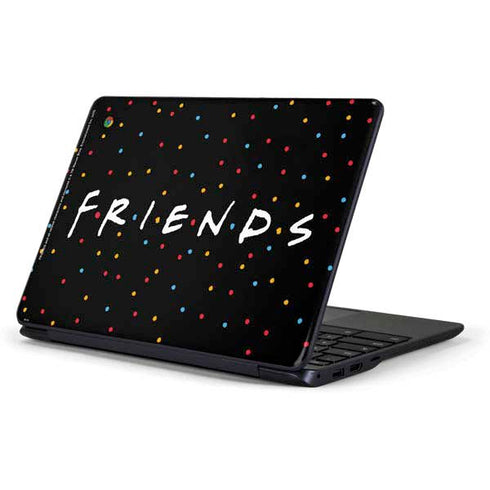 Warner Bros FRIENDS Polka Dots Samsung Chromebook Skin