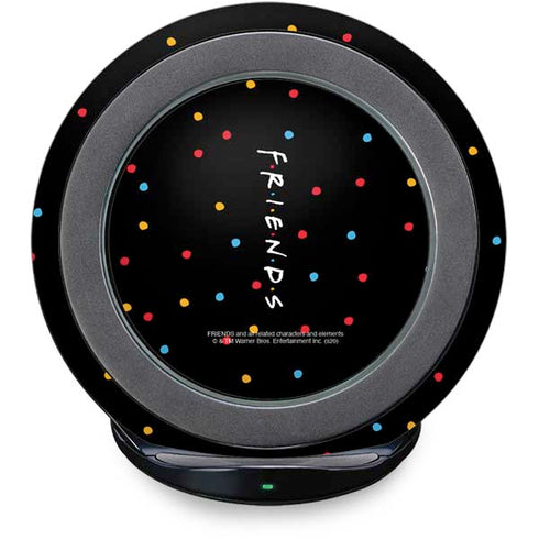Warner Bros FRIENDS Polka Dots Fast Charge Wireless Charging Stand Skin