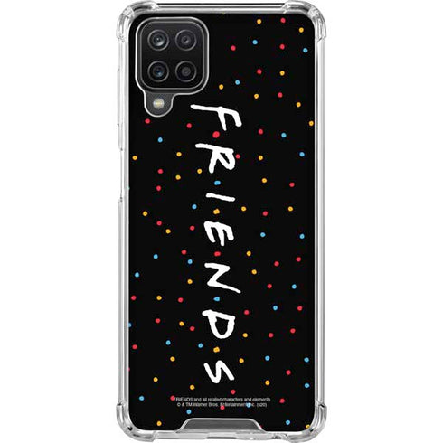 Warner Bros FRIENDS Polka Dots Galaxy A12 Clear Case