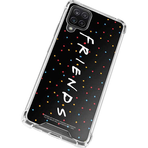 Warner Bros FRIENDS Polka Dots Galaxy A12 Clear Case