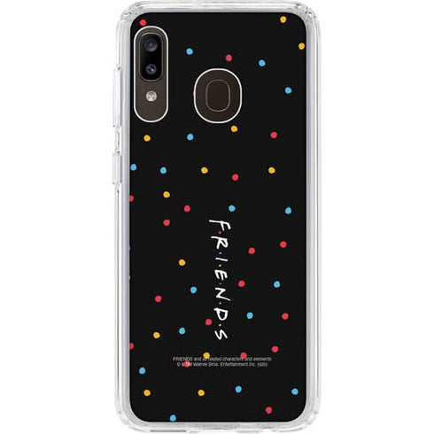 Warner Bros FRIENDS Polka Dots Galaxy A20 Clear Case