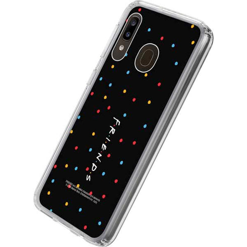 Warner Bros FRIENDS Polka Dots Galaxy A20 Clear Case