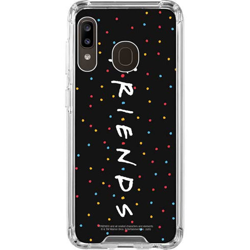 Warner Bros FRIENDS Polka Dots Galaxy A30 Clear Case
