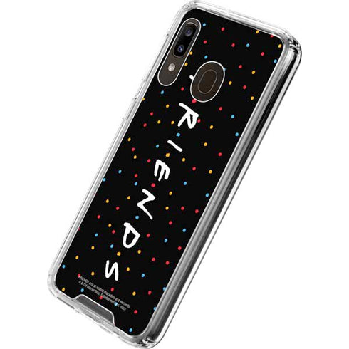 Warner Bros FRIENDS Polka Dots Galaxy A30 Clear Case
