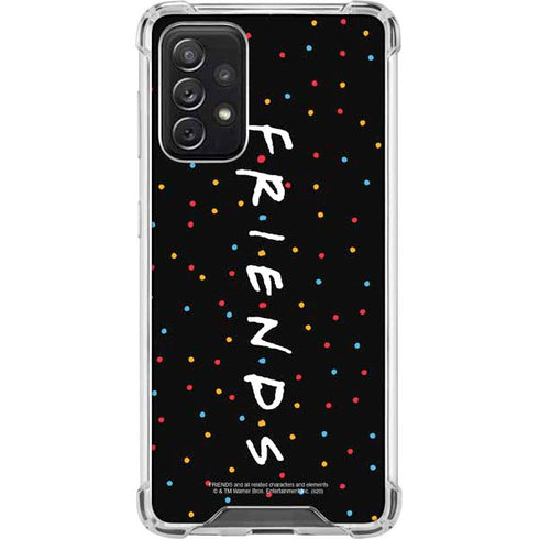 Warner Bros FRIENDS Polka Dots Galaxy A72 5G Clear Case