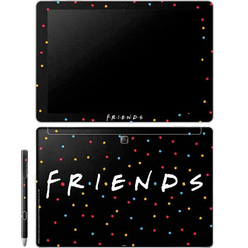 Warner Bros FRIENDS Polka Dots Galaxy Book 12in Skin