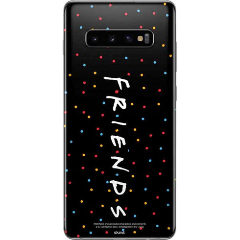 Warner Bros FRIENDS Polka Dots Galaxy S10 Plus Skin
