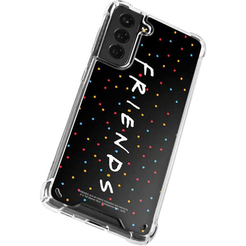 Warner Bros FRIENDS Polka Dots Galaxy S21 5G Clear Case