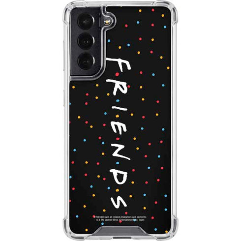 Warner Bros FRIENDS Polka Dots Galaxy S22 Clear Case