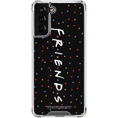 Warner Bros FRIENDS Polka Dots Galaxy S22 Plus Clear Case