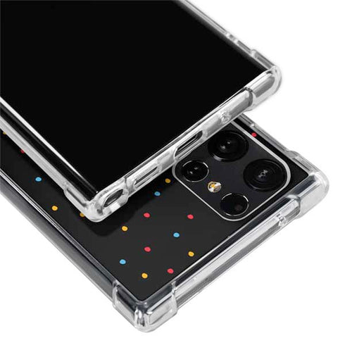 Warner Bros FRIENDS Polka Dots Galaxy S22 Ultra Clear Case