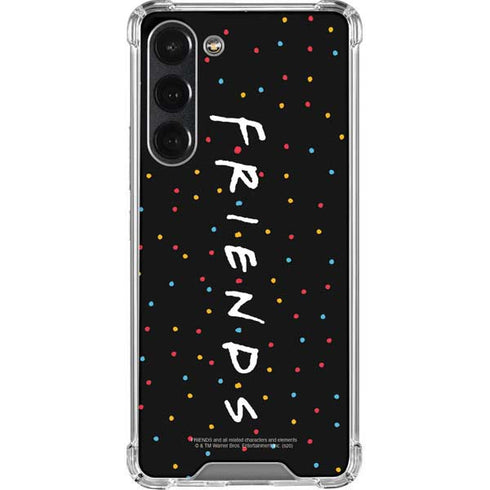 Warner Bros FRIENDS Polka Dots Galaxy S23 Plus Clear Case
