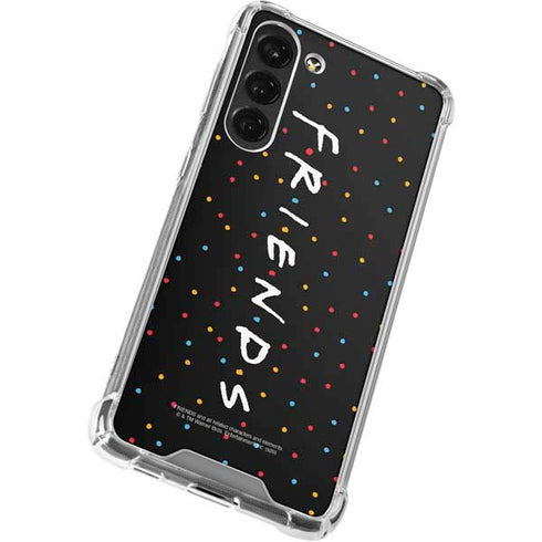 Warner Bros FRIENDS Polka Dots Galaxy S23 Plus Clear Case