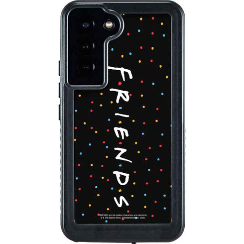 Warner Bros FRIENDS Polka Dots Galaxy S23 Plus Waterproof Case
