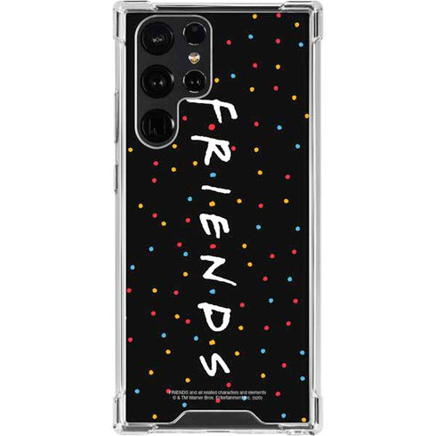 Warner Bros FRIENDS Polka Dots Galaxy S24 Ultra Clear Case
