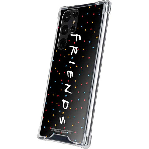 Warner Bros FRIENDS Polka Dots Galaxy S24 Ultra Clear Case