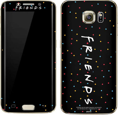 Warner Bros FRIENDS Polka Dots Galaxy S7 Edge Skin