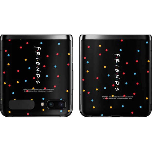 Warner Bros FRIENDS Polka Dots Galaxy Z Flip Skin