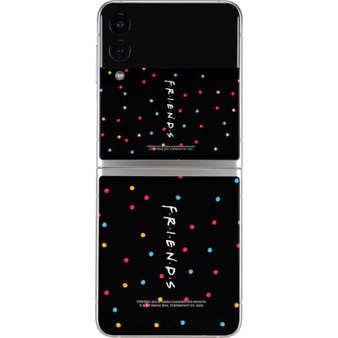 Warner Bros FRIENDS Polka Dots Galaxy Z Flip3 5G Skin