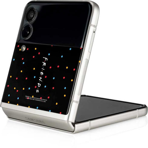 Warner Bros FRIENDS Polka Dots Galaxy Z Flip3 5G Skin