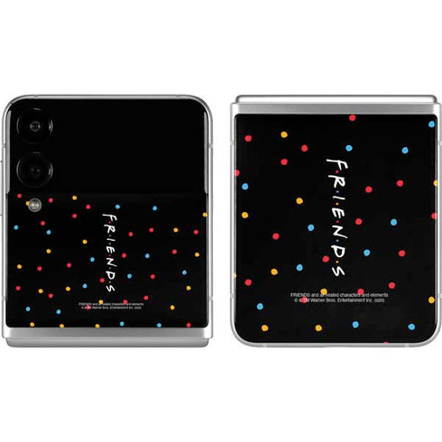 Warner Bros FRIENDS Polka Dots Galaxy Z Flip4 5G Skin
