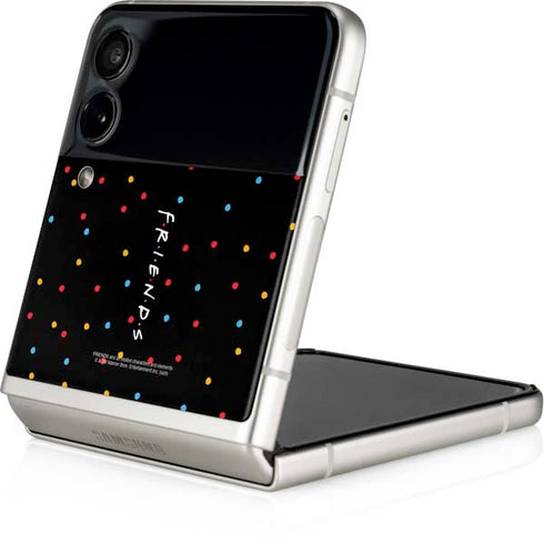 Warner Bros FRIENDS Polka Dots Galaxy Z Flip4 5G Skin