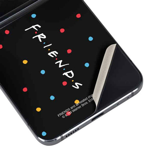 Warner Bros FRIENDS Polka Dots Galaxy Z Flip5 5G Skin