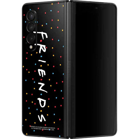 Warner Bros FRIENDS Polka Dots Galaxy Z Fold3 5G Skin