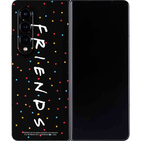 Warner Bros FRIENDS Polka Dots Galaxy Z Fold4 5G Skin