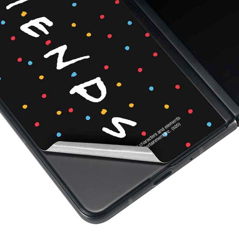 Warner Bros FRIENDS Polka Dots Galaxy Z Fold4 5G Skin